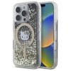 Hello Kitty HKHMP16XLGDIK iPhone 16 Pro  Max 6.9 czarny złoty/black gold hardcase Liquid Glitter Fever MagSafe